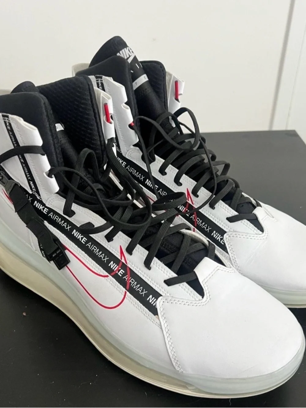 Nike Air Max 720 Saturn White Black Red